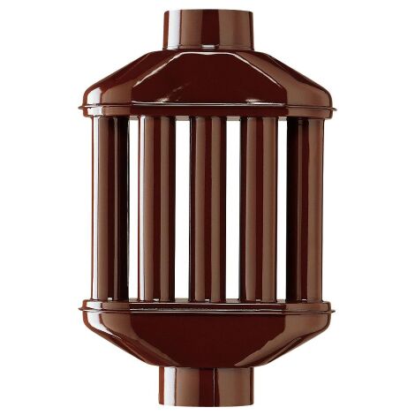EAC – Aile diffuseur échangeur de chaleur 8 tiges – 100 mm – 10 cm – marron – Accessoire pour poêle à granulés de bois