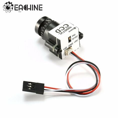 MAEREX Eachine 1000TVL 1/3 CCD 110 degrés 2.8mm Lens 5-20V Mini FPV Caméra PAL NTSC Switchable