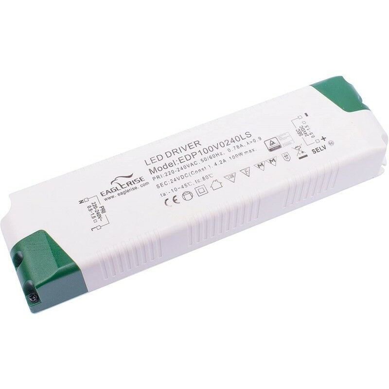 Eagle rise EDP100V0240LS Transformateur led 24VDC 100W