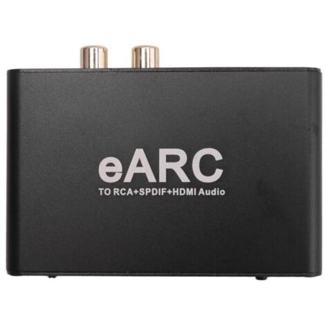 -EARC ARC compatible 192 kHz audio extractor, converter to adapter for DTS Atoms AC3