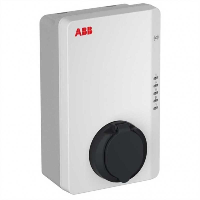 Borne de recharge pour voitures électriques avec Rfid Monophasé 7,4 Kw ABB 6AGC101252