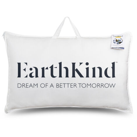 Earthkind Feather & Down Pillow, Medium Support, 1 Pack