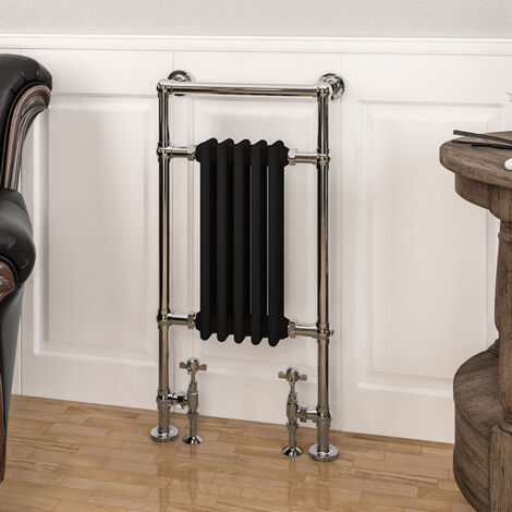 Black radiator 500mm discount wide