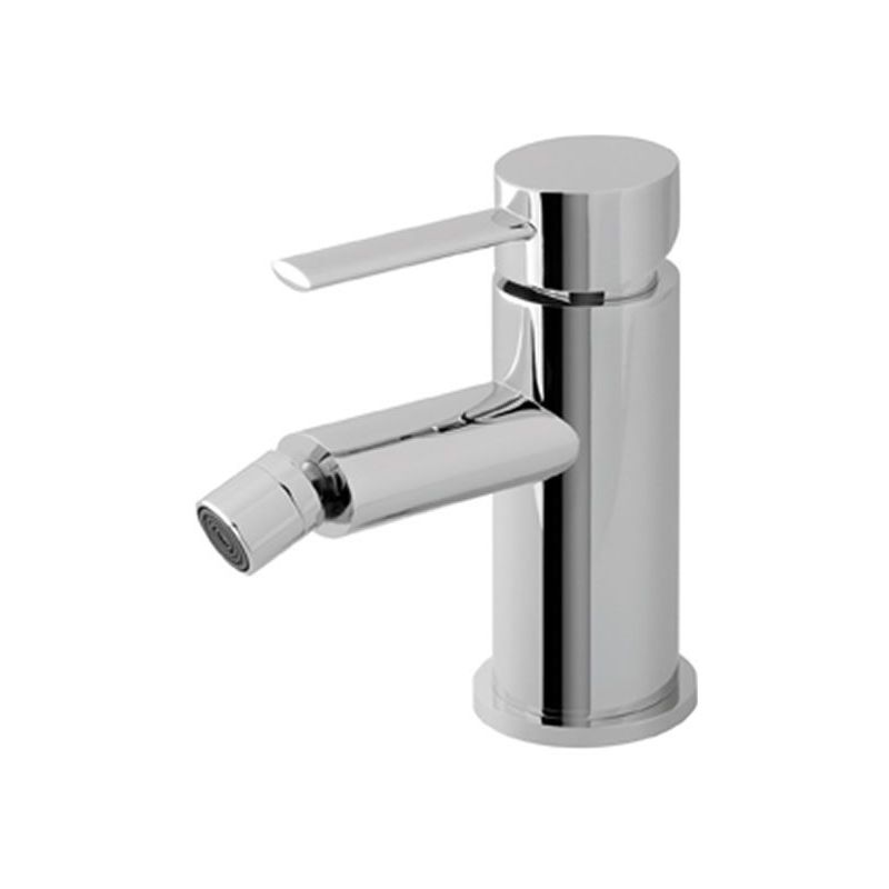 Cortauld Mono Bidet Mixer, Clicker Waste - Chrome - Eastbrook