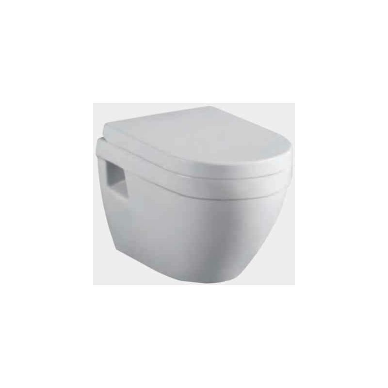 Eastbrook - Dura Wall Hung Toilet Pan - White - 26.0048 - White