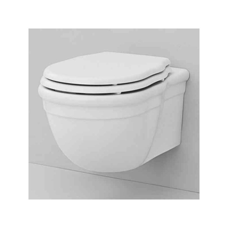 Fino Wall Hung Toilet Pan - White - 95.038 - White - Eastbrook