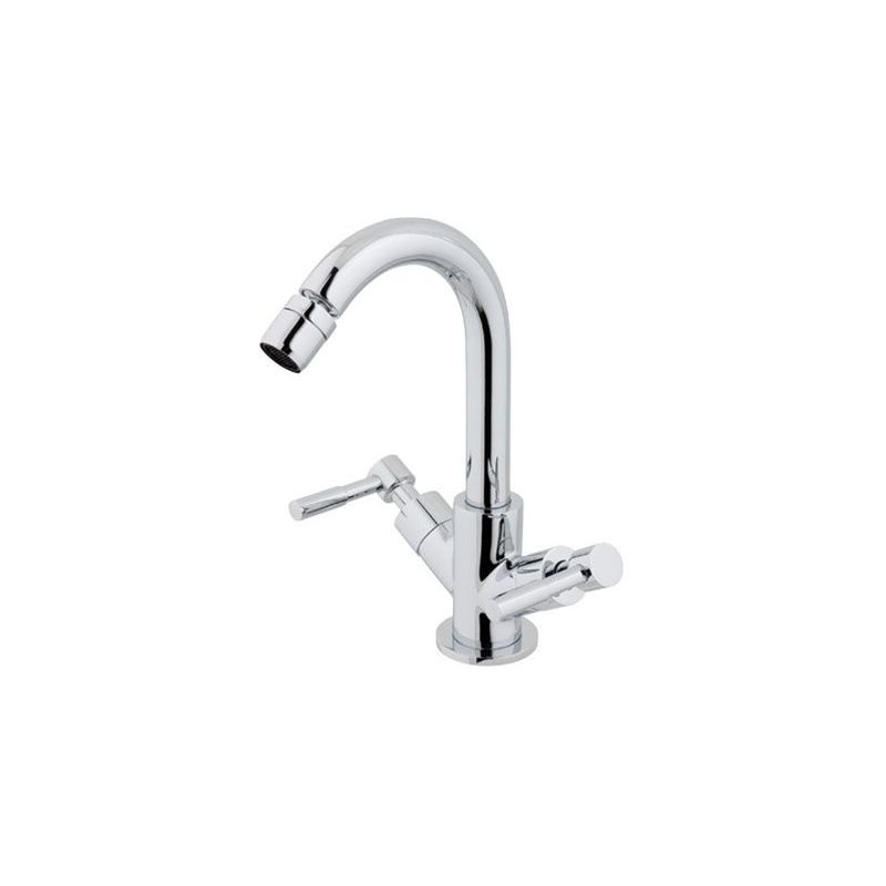 Leith Mono Bidet Mixer, Pop Up Waste - Chrome - Eastbrook