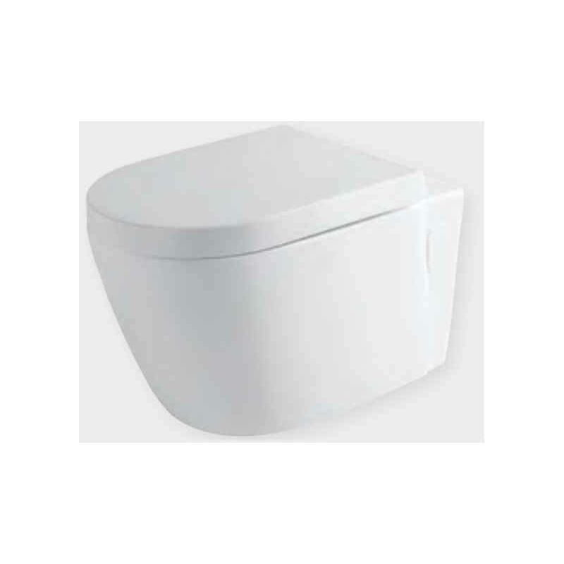 Eastbrook - Seine Wall Hung Toilet Pan - White - 40.0004 - White