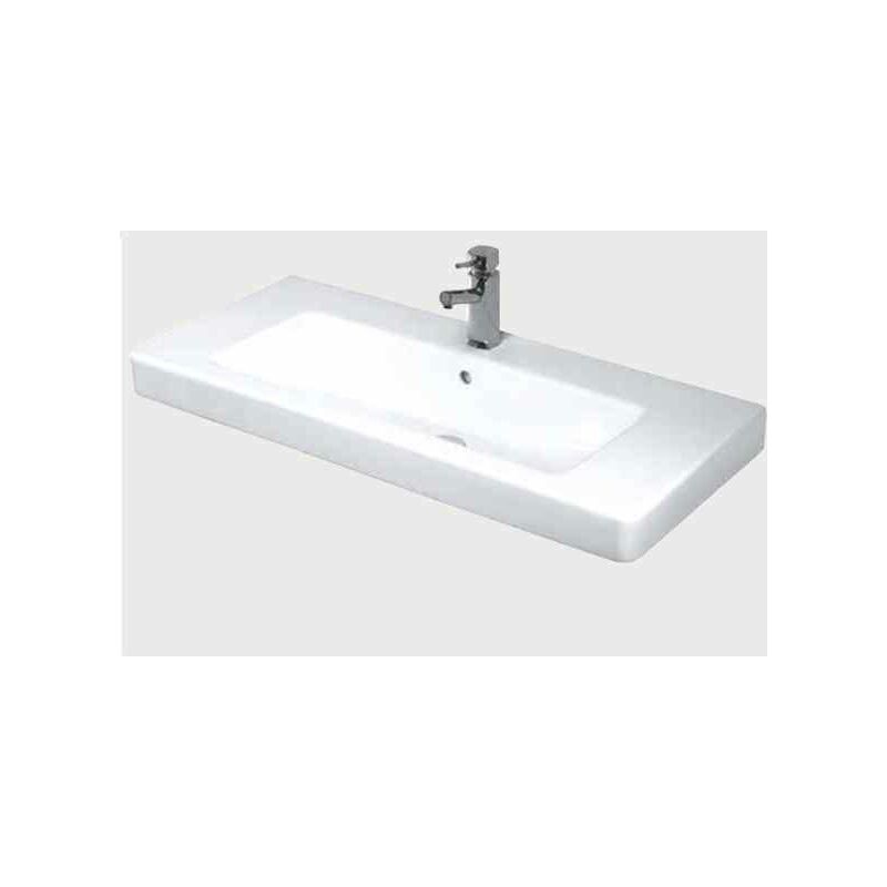 Sorrento Wall Hung Basin - 1000mm Wide - 1 Tap Hole - 83.0020 - Eastbrook