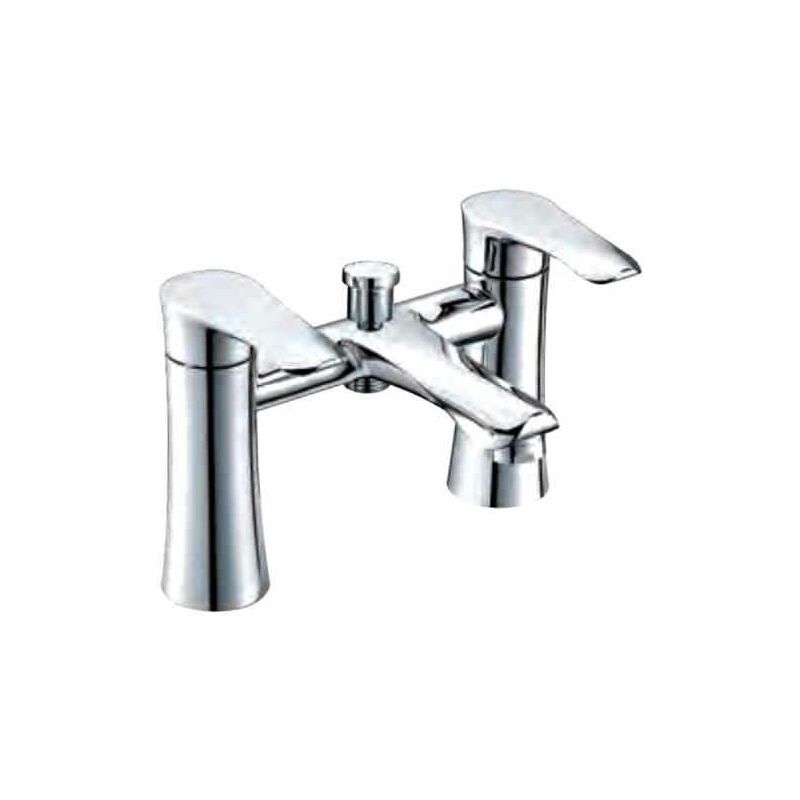 Eastbrook Westbourne Bath Shower Mixer Tap with Shower Kit - Chrome - 56.2061