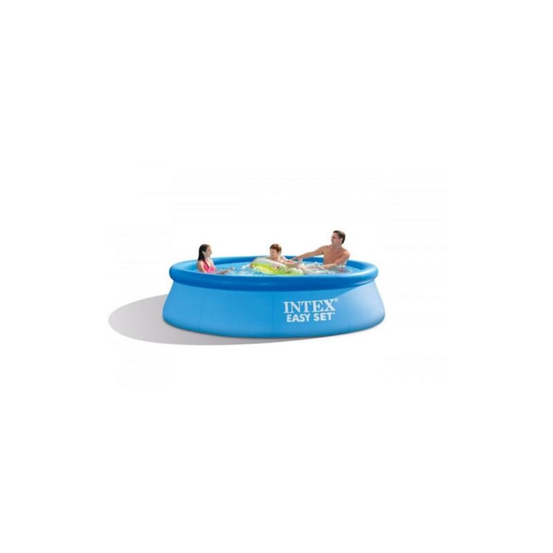 Piscine ronde autoportante 'Easy Set' avec pompe filtrante 244x61h cm. - capacité 1942 litres - poids 7,8 kg (28108)