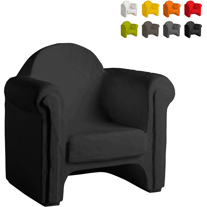 

Easy Chair sillón silla para hogar y local | Color: Negro - Slide
