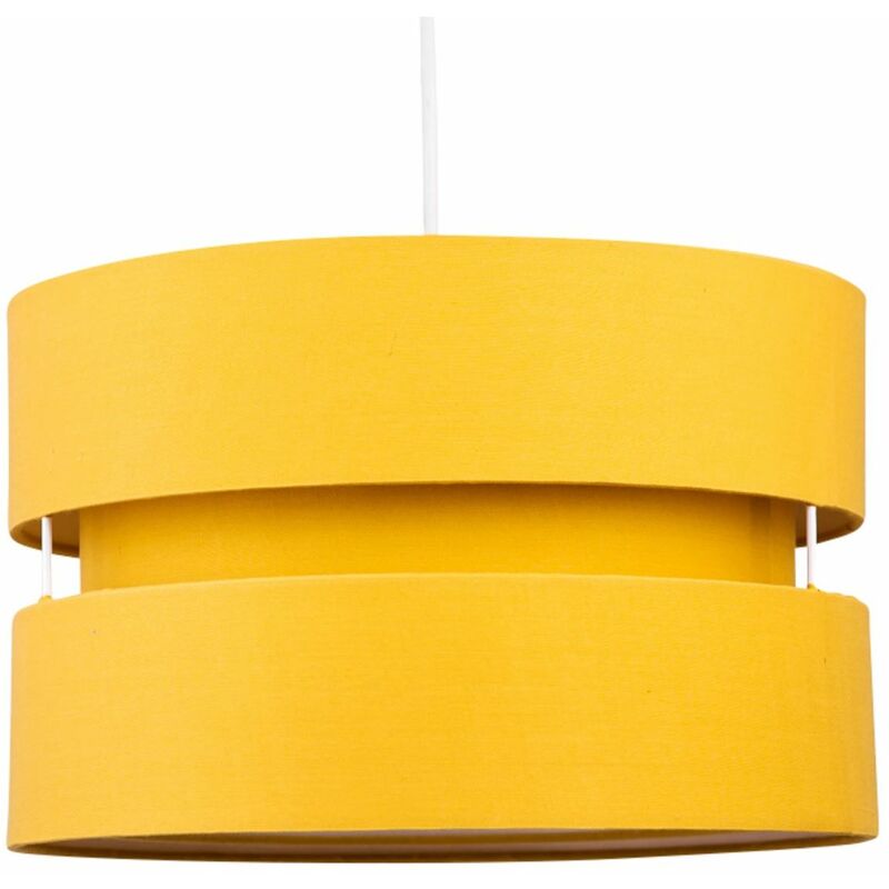 Ochre Layered Easy Fit Drum Light Shade