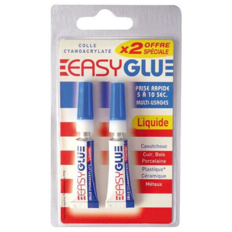 Easy Glue Lot De 2 Tubes De 3gr - Easy Glue