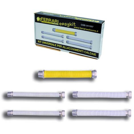 Easy kit 1 conexión liner para calderas con manguito aislante