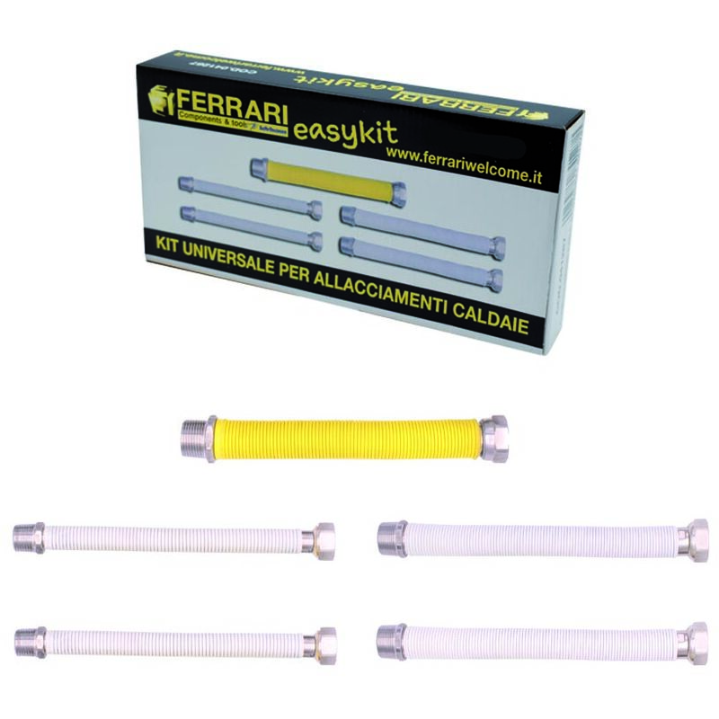 Easy Kit 3 - Raccordement de la chaudière avec conduit isolant - Idrhaus