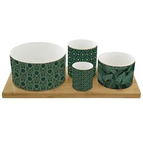 EASY LIFE CHARLESTON SET APERITIF 4 COUPELLES EN P 1468CTON