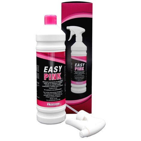 Easy Pink detergente sgrassante ed igienizzante al profumo di agrumi ideale per la rimozione dello sporco più ostinato 00000012067