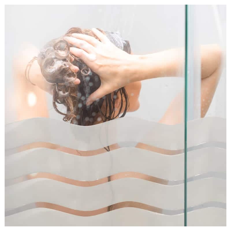 Film repositionnable motif vague 250 x 90