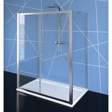 EASY screnn trois côtés 1400x800mm, variante L/R, verre clair