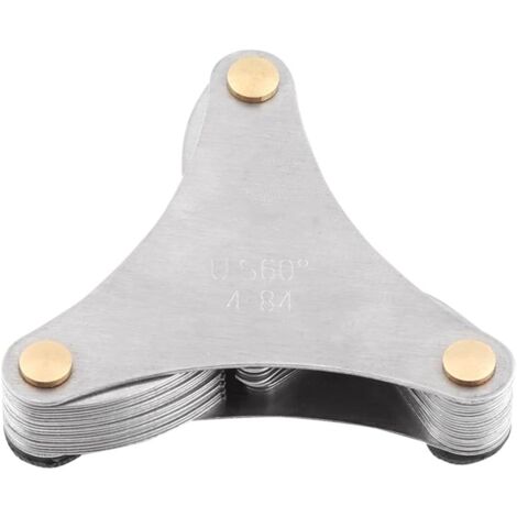 Easy to Use Thread Plug Gauge with Wide Application, Stainless Steel Thread Gauge, Tool DIY Gauge(Pure American (51pc))