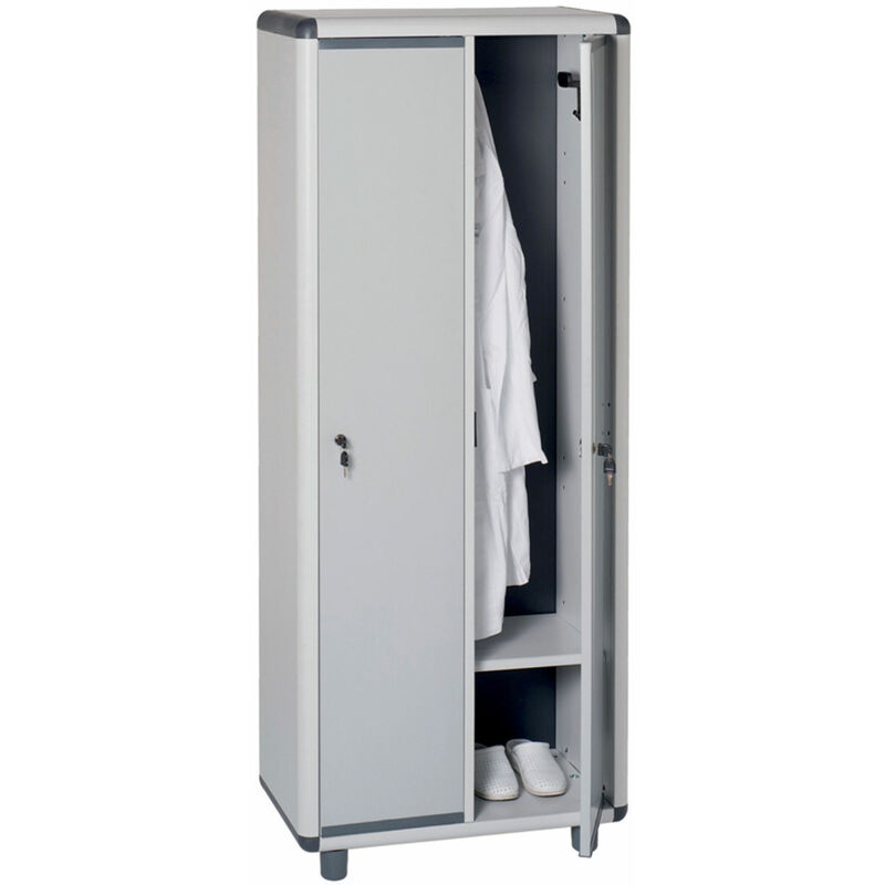 Frankystar - Easy - Vestiaire en pvc 2 portes avec clé