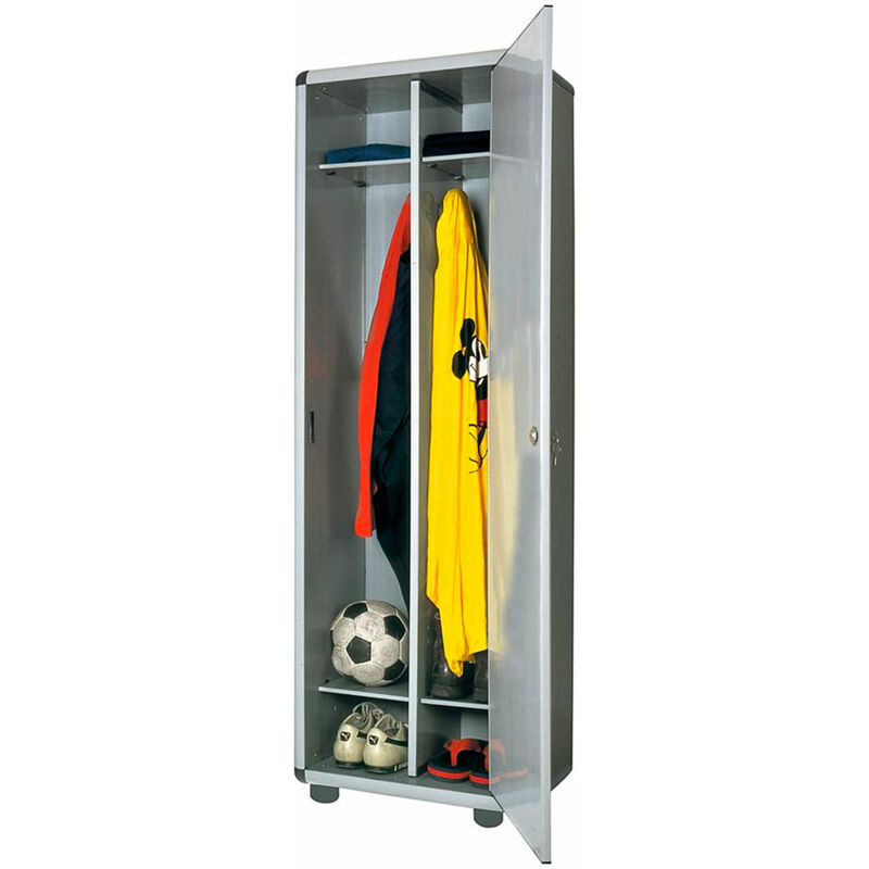 Easy - Vestiaire propre/sale en pvc 1 porte avec clé