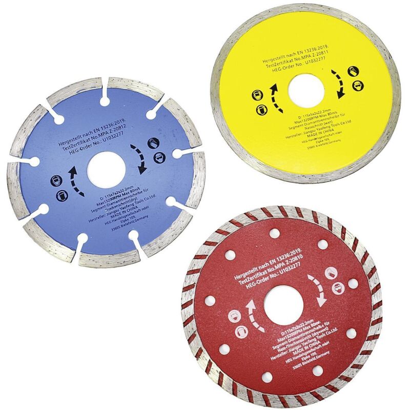 Easywork - ew Les disques à tronçonner 115 mm