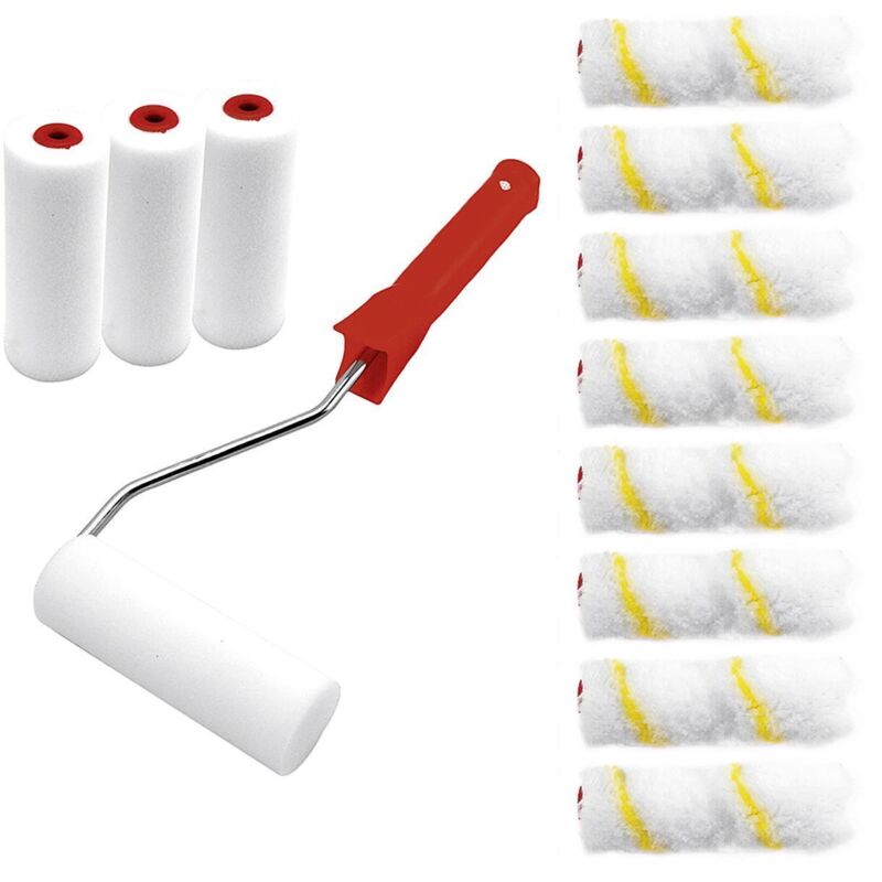 Ew Rouleaux de peinture + bac 13pcs