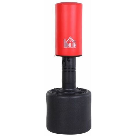 EASYCOMFORT Sacco Boxe da Terra Altezza Regolabile 145-172cm con Base Riempibile