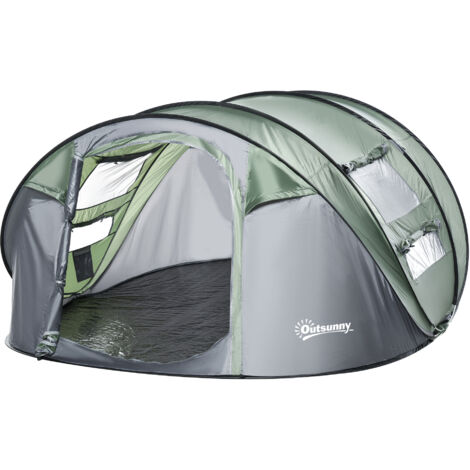 SunStars Lampada LED campeggio tenda portatile 50W con pannello