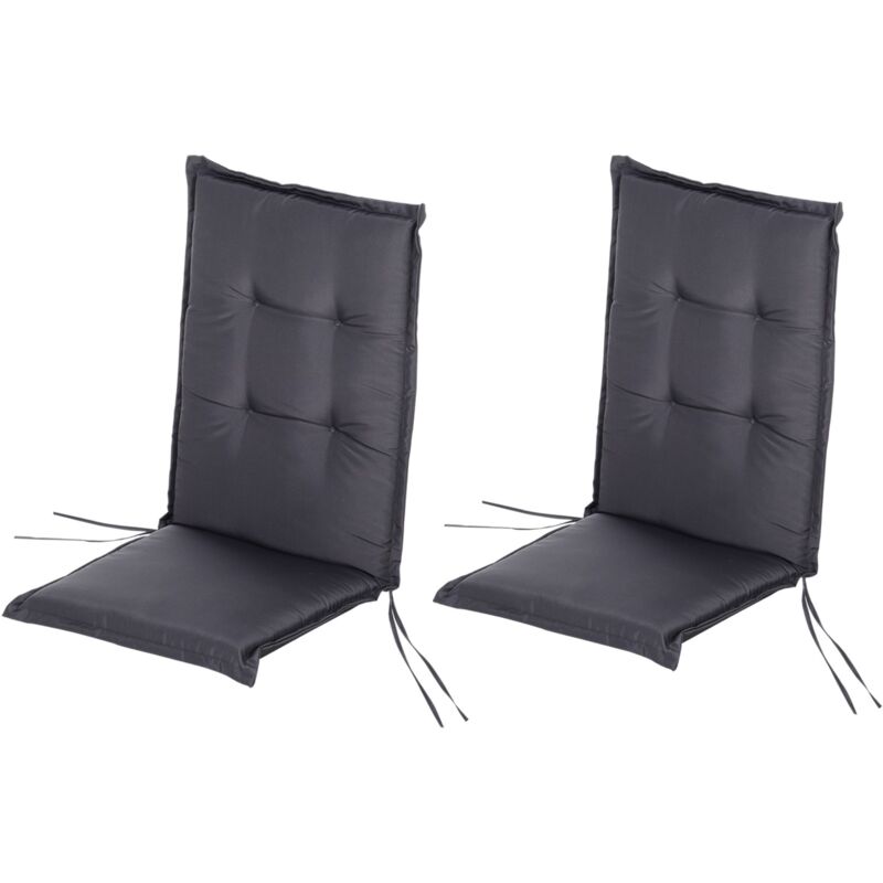 Set 2 cuscini per sedia a sdraio da giardino