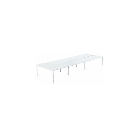 EasyDesk  Scrivania multipostazione per 6 persone  larghezza