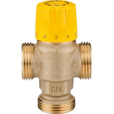 Easyflow Solar Mix 776 30-65°C, DN (1") male vanne mélangeuse thermostatique