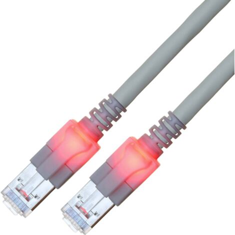 Easylan CS1OACDCD0030 RJ45 Câble réseau, câble patch CAT 6 S/FTP 3 m gris 1 pc(s) W893643