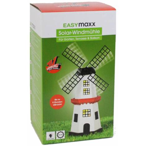 Easymaxx Solar Windmuhle Hohe Ca 33cm 93874