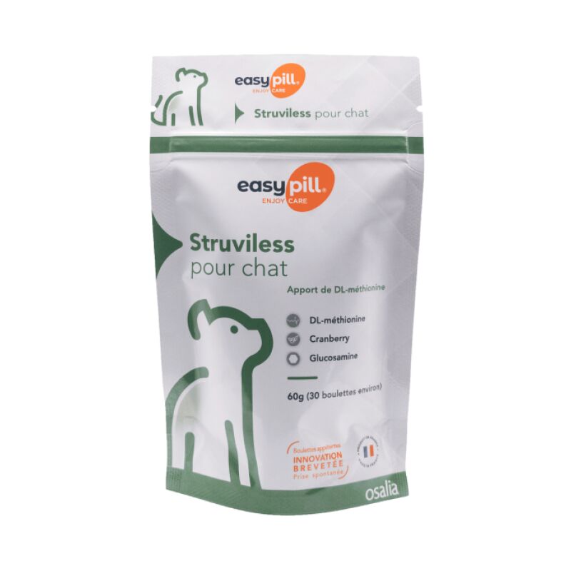 Easypill Chat Struvite urinaire 30 boulettes