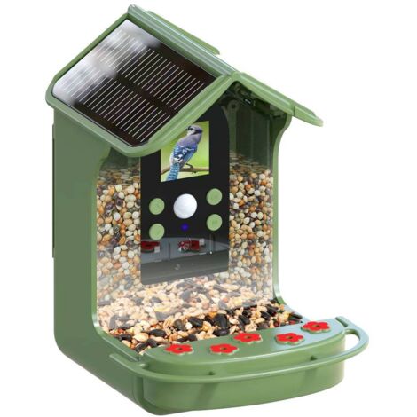 Easypix BirdyCam mangiatoia per uccelli verde Full HD