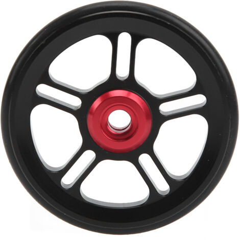 Easywheel faltbares Ersatzrad aus Aluminiumlegierung für Brompton, CNC-gefräst, 6 cm
