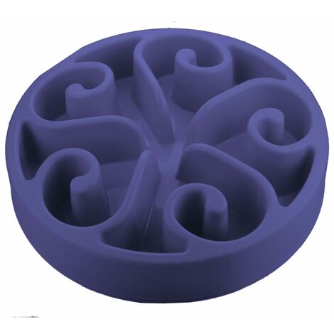 EAT SLOW LIVE LONGER Slow Feeder Original Blue L