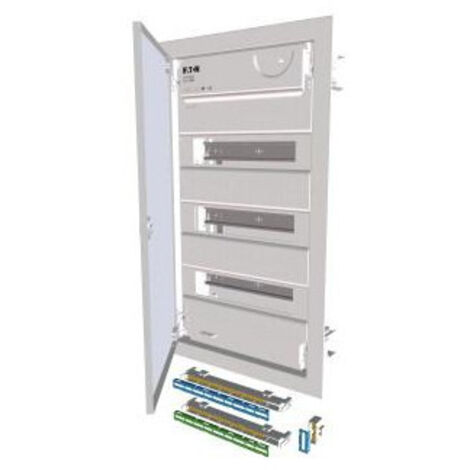 EATON 178819 DE DISTRIBUTION À ENCASTRER EN TÔLE D'ACIER 3 RANGÉES DE PORTE PLAT