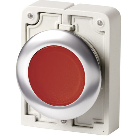 Eaton 182926 M30C-FDL-R Drucktaster flach, rund, verchromt  Rot   1 St.