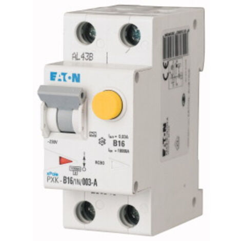 Eaton 193531 FI-Schutzschalter/Leitungsschutzschalter 2polig 16 A 0.03 A 415 V/AC
