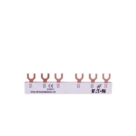 EATON 216411 PEIGNE D'ALIMENTATION 3 PHASES, 3PH, 10QMM, FOURCHETTE, 6,5TE