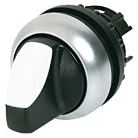 Eaton 216833-BK M22-WLK3-W Interruttore Anello frontale in plastica Leva a bandiera Nero 1 pz.