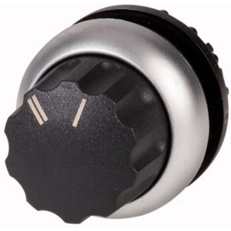 Eaton 216857 M22-WR-X92 Wahltaste Frontring Kunststoff Drehschalter Schwarz   1 St.