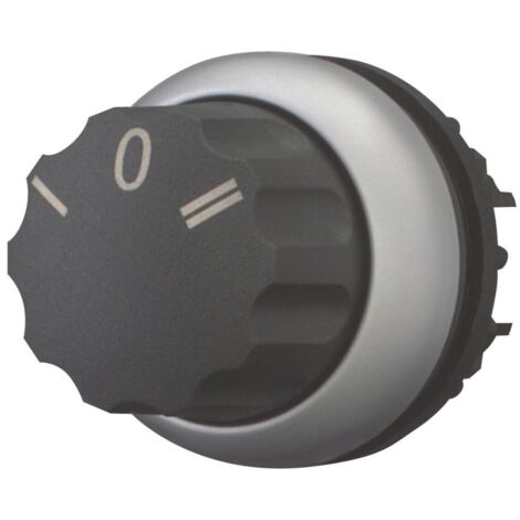 Eaton 216861 M22-W3 Wahltaste Frontring Kunststoff Drehschalter Schwarz   1 St.