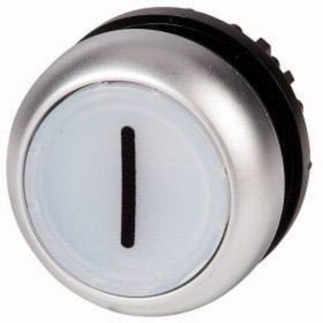 Eaton 216963 M22-DRL-W-X1 Bouton-poussoir lumineux à rappel collerette plastique 1 pc(s)