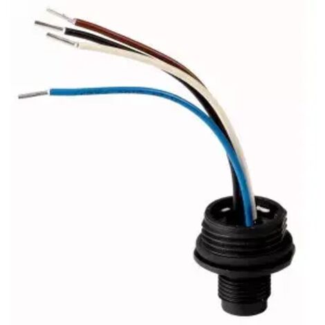 Eaton 266136 M12B Einbaustecker M12 250 V    IP66 1 St.