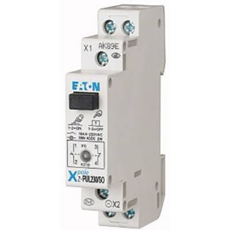EATON 276298 INTERRUPTEUR, LED, 230 AC/DC, 1S + 1Ö, 16 A, ORANGE